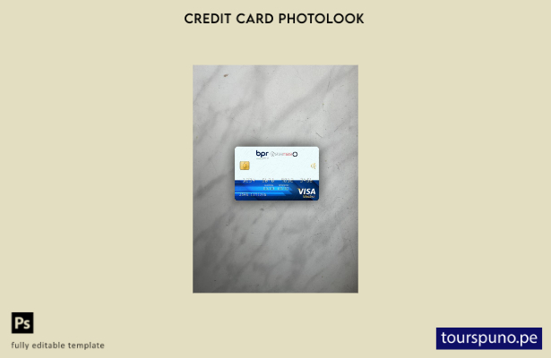 listo para imprimir plantilla frontal de aspecto fotográfico de tarjeta elect 24
